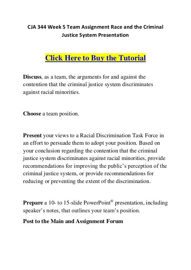 Criminal assignment law assignment format